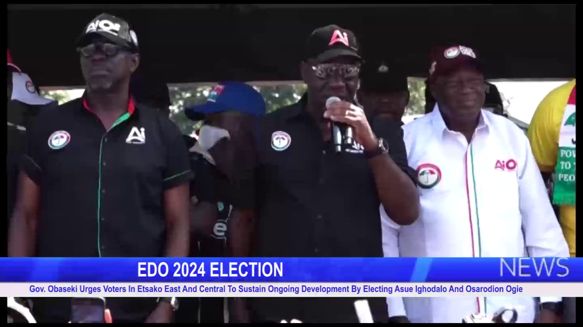 Gov. Obaseki Urges Voters In Etsako East and Central To Sustain Ongoing Development By Electing Asue Ighodalo And Osarodion Ogie