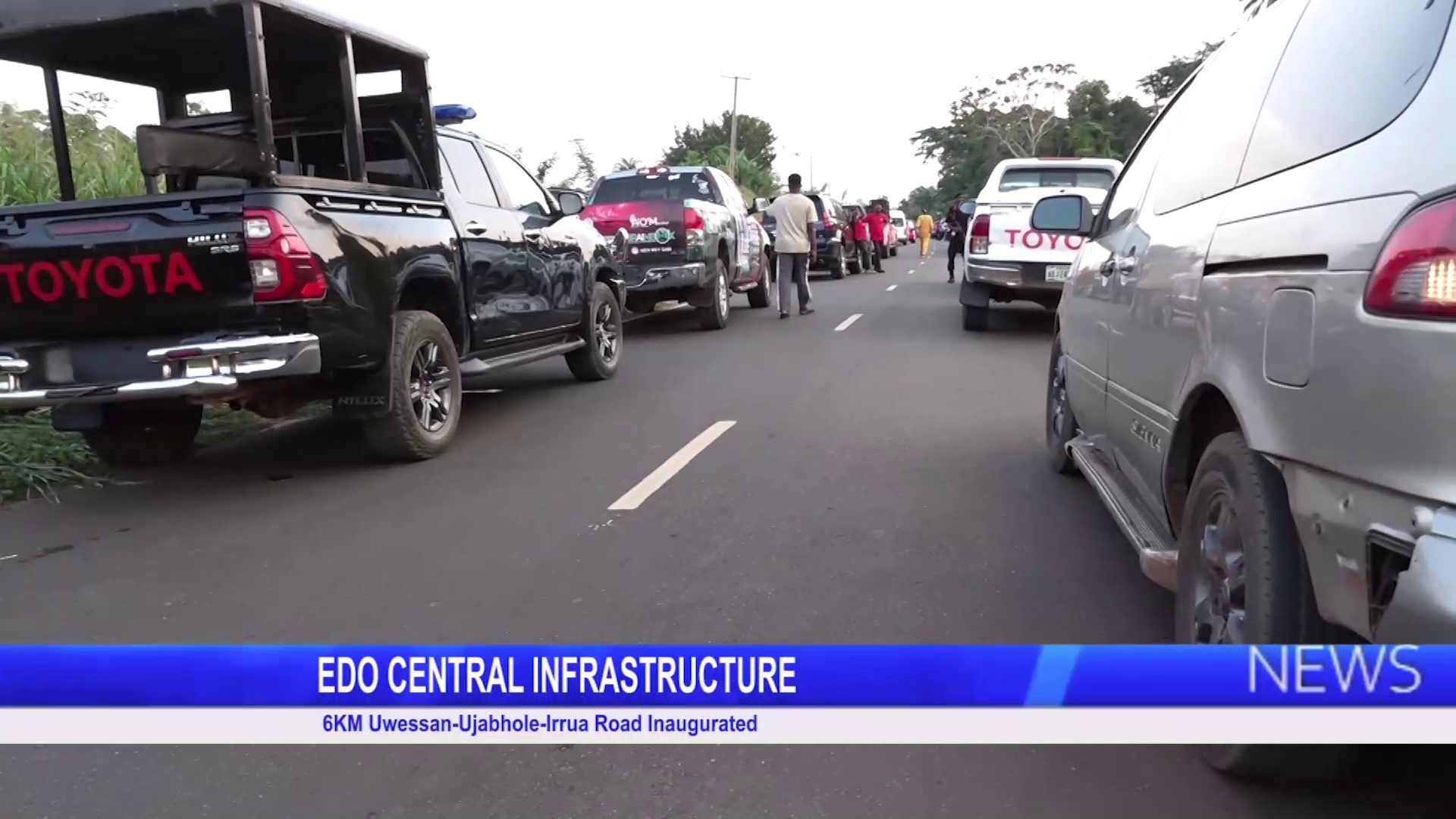 EDO CENTRAL INFRASTRUCTURE: 6KM Uwessan-Ujagbhole-Irrua Road Inaugurated