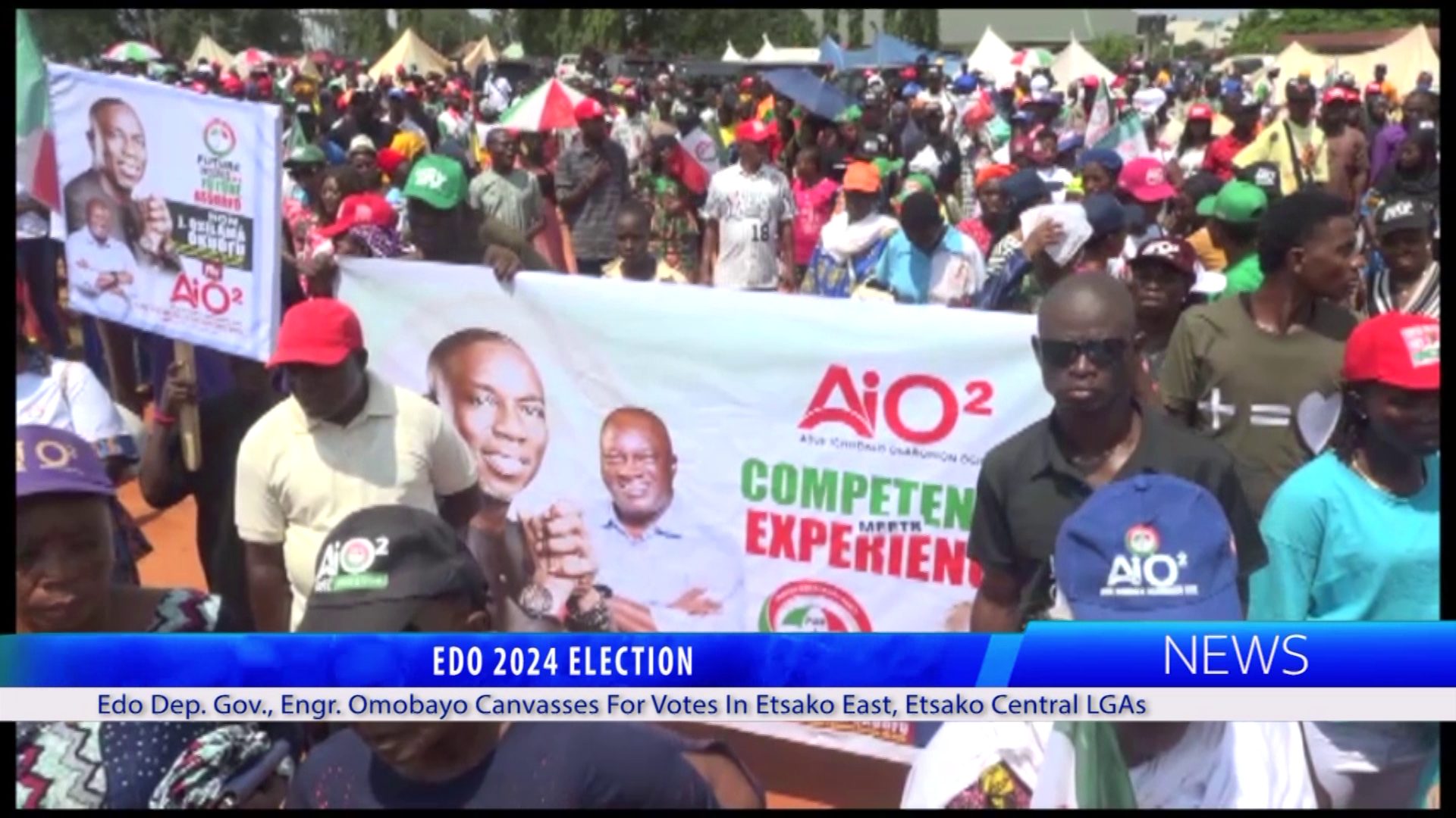 Edo Dep. Gov., Engr. Omobayo Canvasses For Votes In Etsako East, Etsako Central LGAs