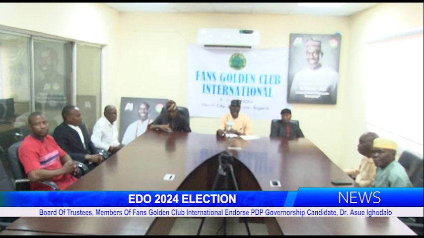 Board Of Trustees, Members Of Fans Golden Club International Endorse PDP Governorship Candidate, Dr. Asue Ighodalo