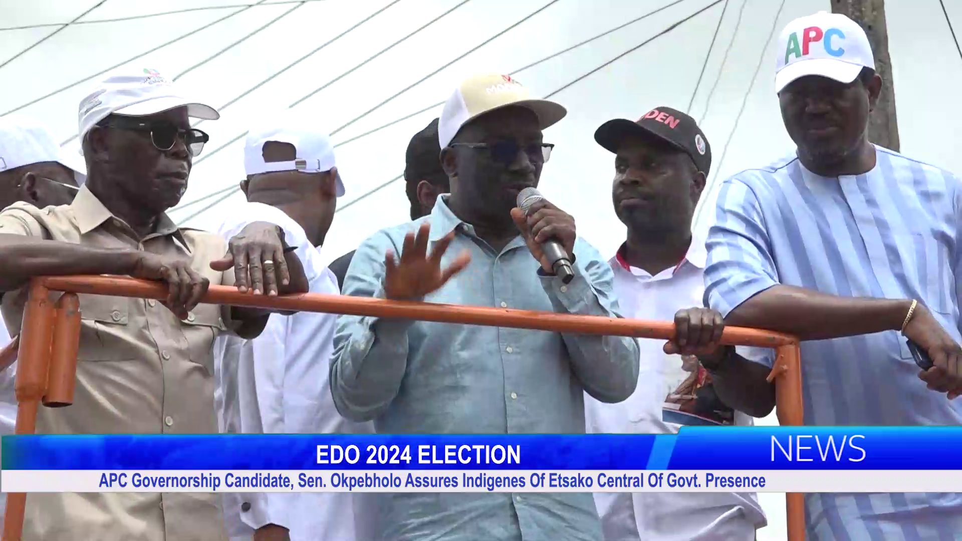 APC Governorship Candidate, Sen. Okpebholo Assures Indigenes Of Etsako Central Of Govt. Presence