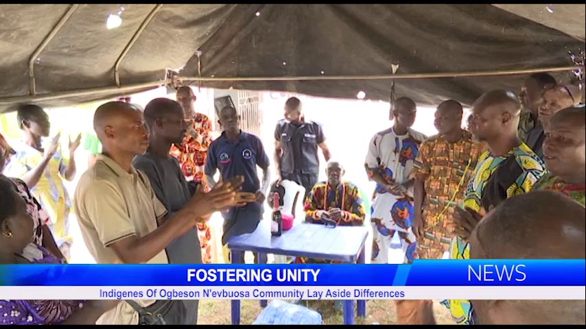 Indigenes Of Ogbeson N’evbuosa Community Lay Aside Differences