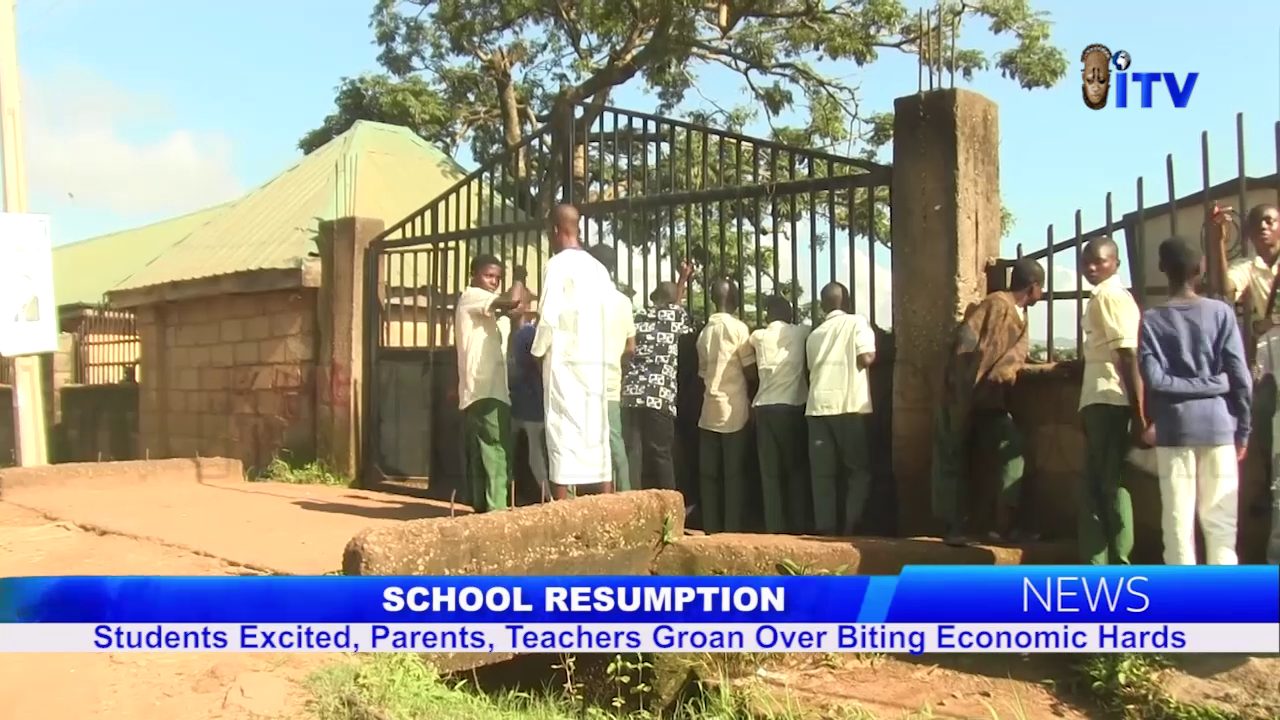 School Resumption: Students Excited, Parents, Teachers Groan Over Biting Economic Hardship