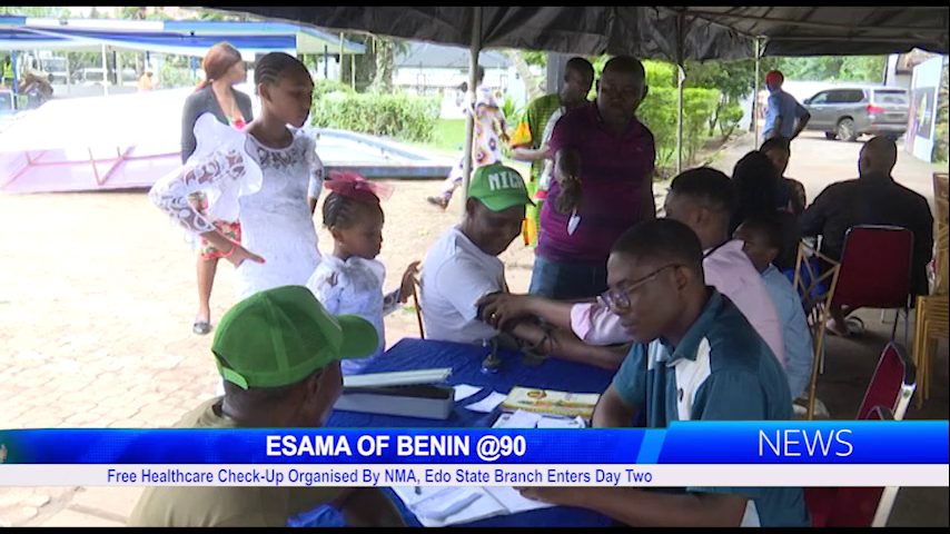 ESAMA @90: Free Healthcare Check-Up Organised By NMA, Edo State Branch Enters Day Two