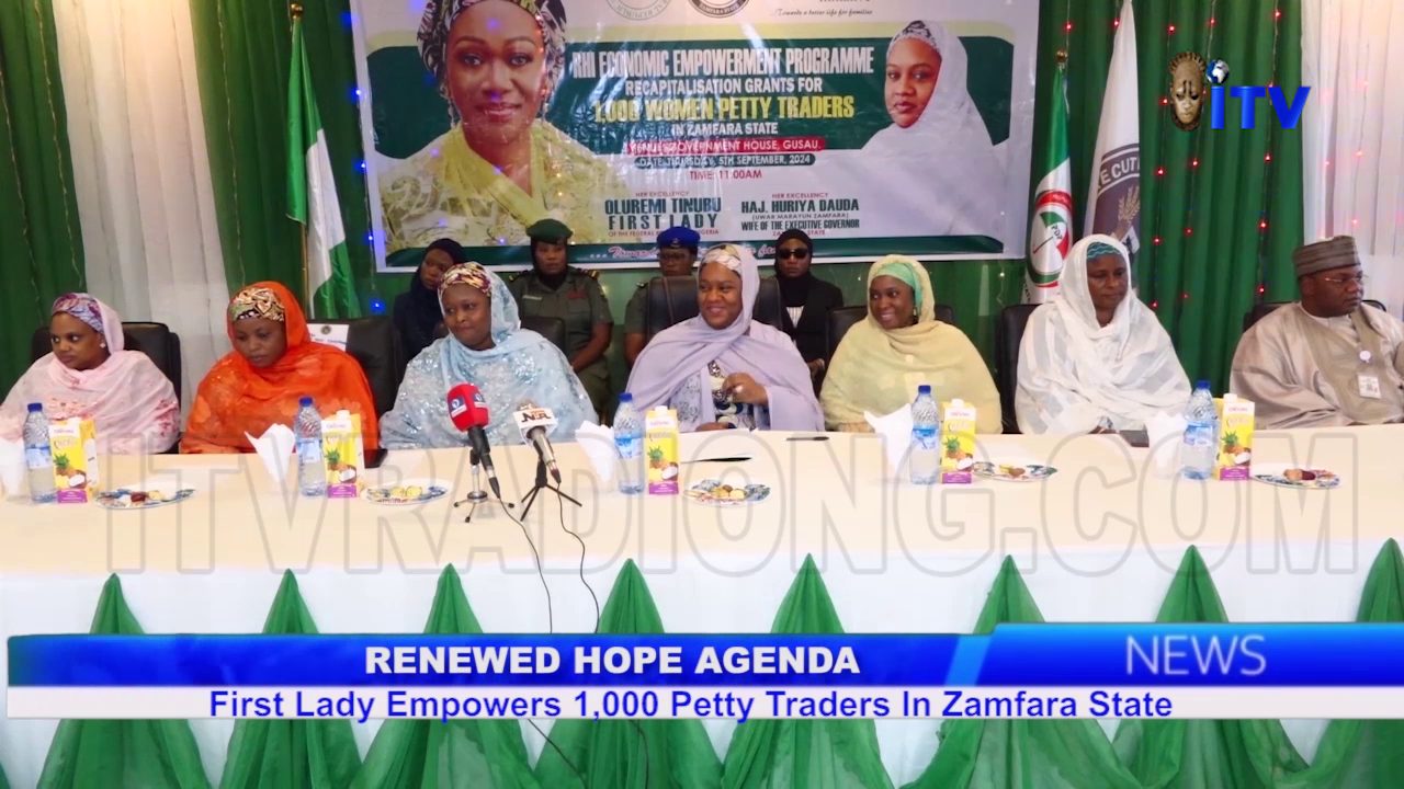 Renewed Hope Agenda: First Lady Empowers 1,000 Petty Traders In Zamfara State