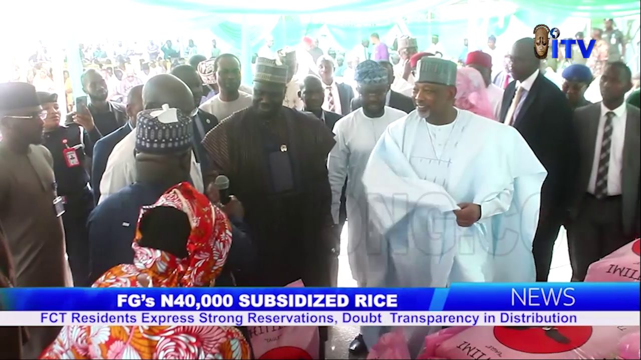 Subsidised Rice: FCT Residents Express Strong Reservations, Doubt Transparency In Distribution