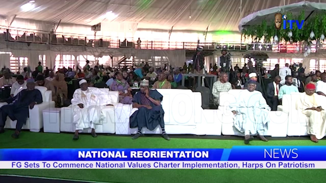 FG Sets To Commence National Values Charter Implementation, Harps On Patriotism