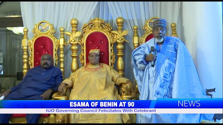 ESAMA OF BENIN AT 90: IUO Governing Council Felicitates With Celebrant