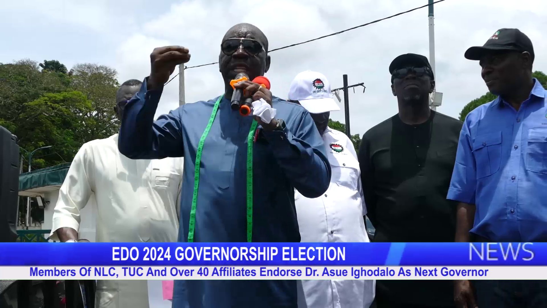 Members Of NLC, TUC And Over 40 Affiliates Endorse Dr. Asue Ighodalo As Next Governor