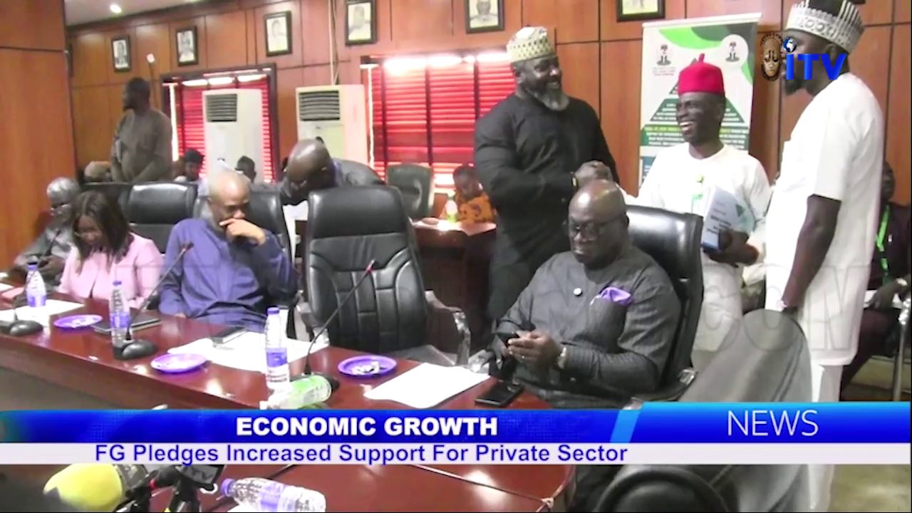 Economic Growth: FG Pledges Increased Support For Private Sector