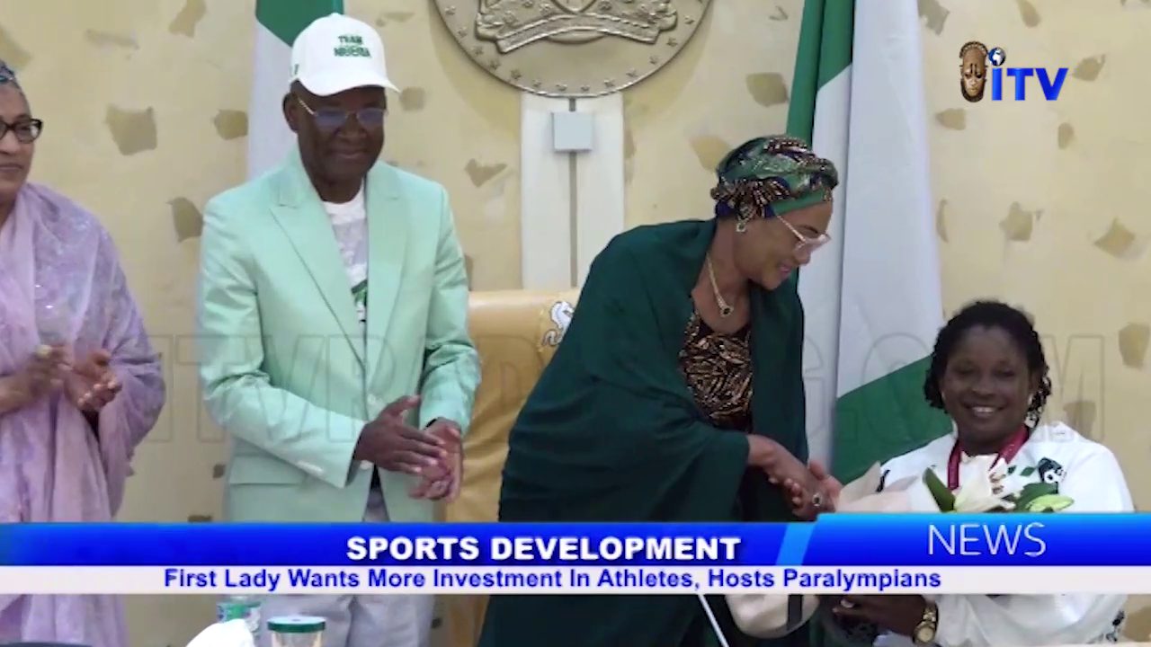 Sports Development: First Lady Wants More Investment On Athletes, Hosts Paralympians