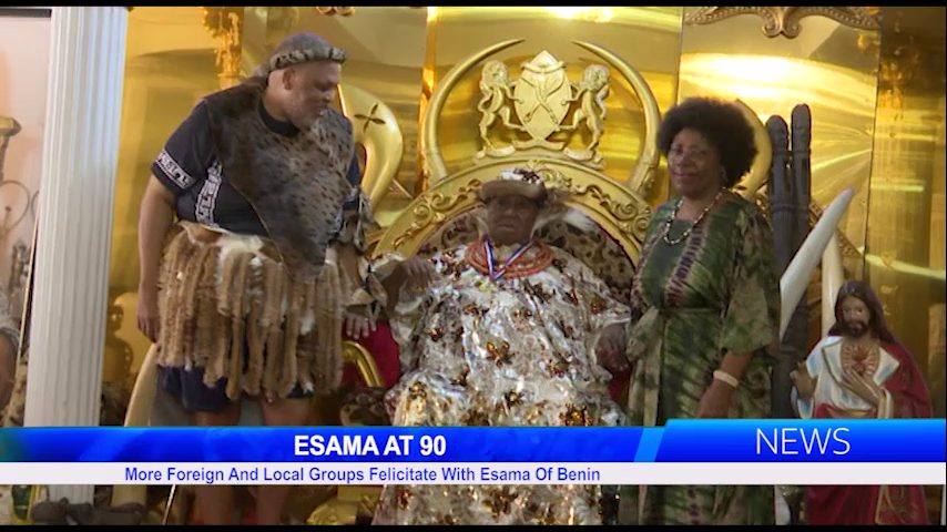 ESAMA @90: More Foreign and Local Groups Felicitate With Esama Of Benin