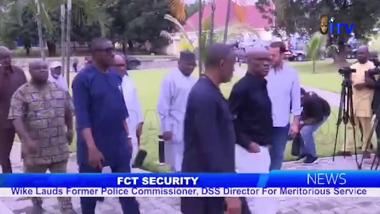 FCT Security: Wike Lauds Fmr. Police Commissioner, DSS Director For Meritorious Service