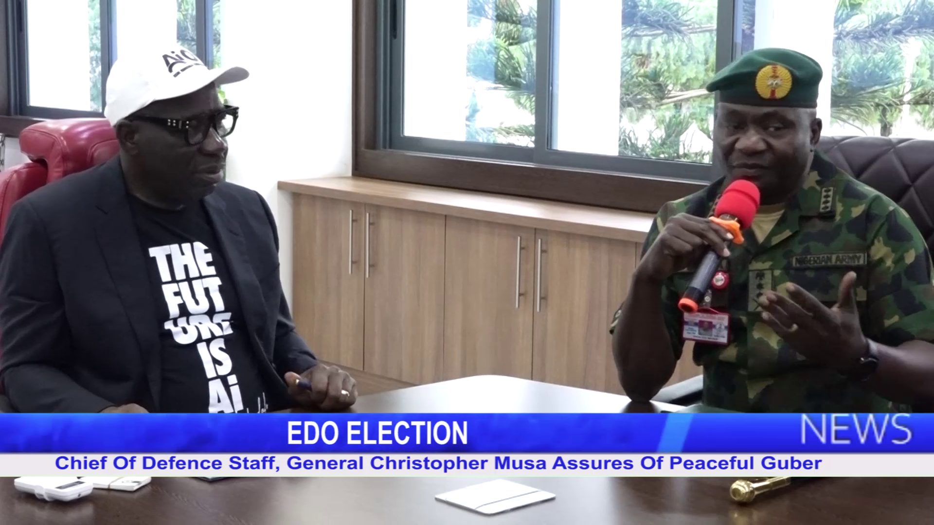 EDO ELECTION: Chief Of Defence Staff, General Christopher Musa Assures Of Peaceful Guber