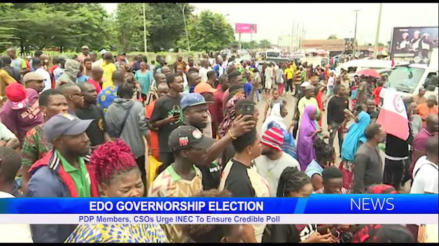 EDO GOVERNORSHIP ELECTION: PDP Members, CSOs Urge INEC To Ensure Credible Poll