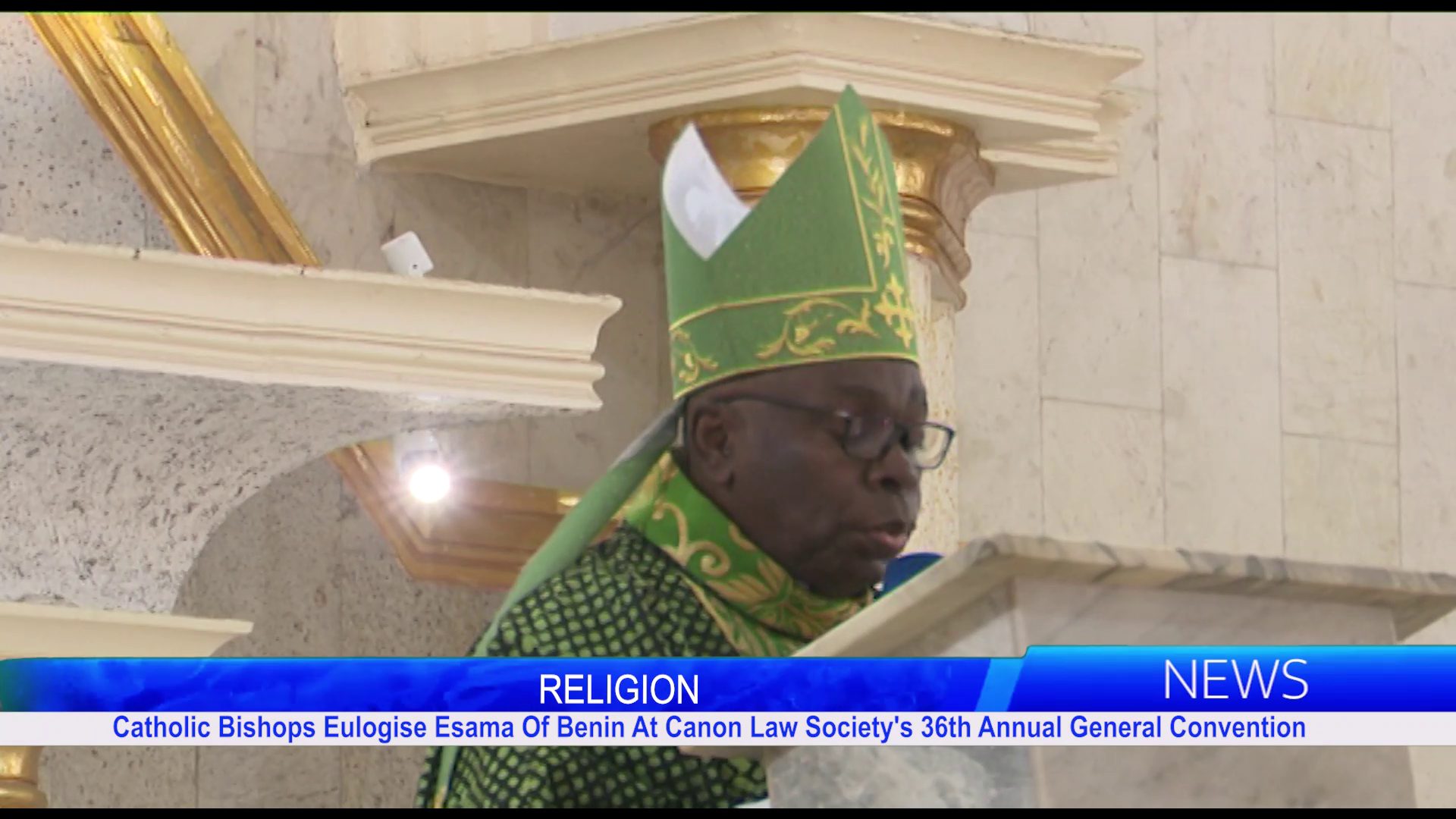 Catholic Bishops Eulogise Esama Of Benin At Canon Law Society’s 36th Annual General Convention