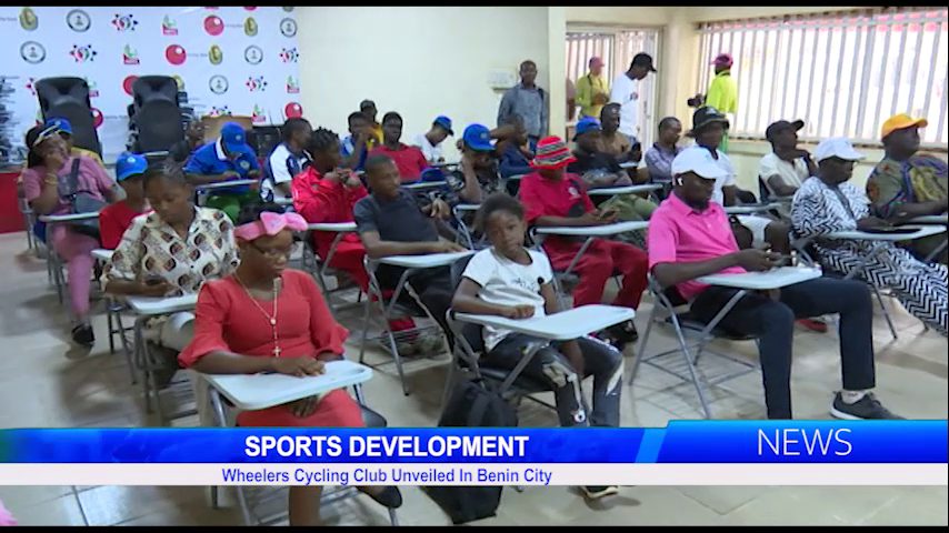 SPORTS DEVELOPMENT: Wheelers Cycling Club Unveiled In Benin City