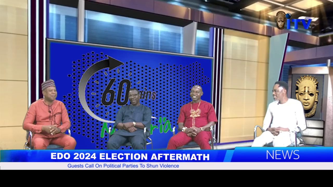 EDO 2024 ELECTION AFTERMATH: Guests Call On Political Parties To Shun Violence