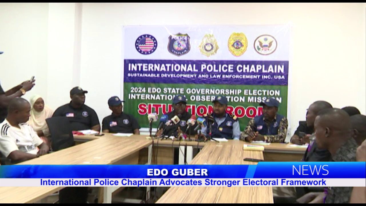 International Police Chaplain Advocates Stronger Electoral Framework