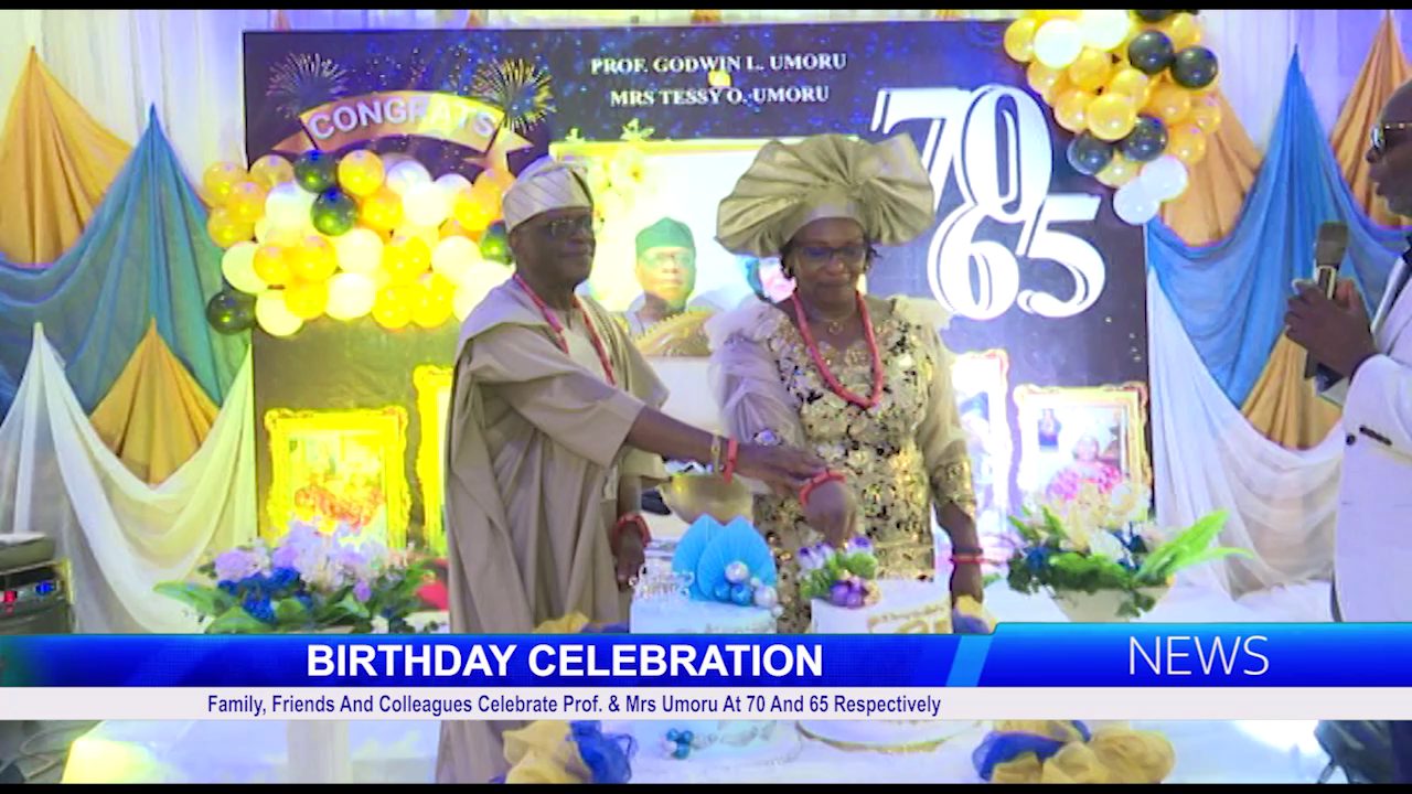 Family, Friends And Colleagues Celebrate Prof. & Mrs Umoru At 70 And 65 Respectively