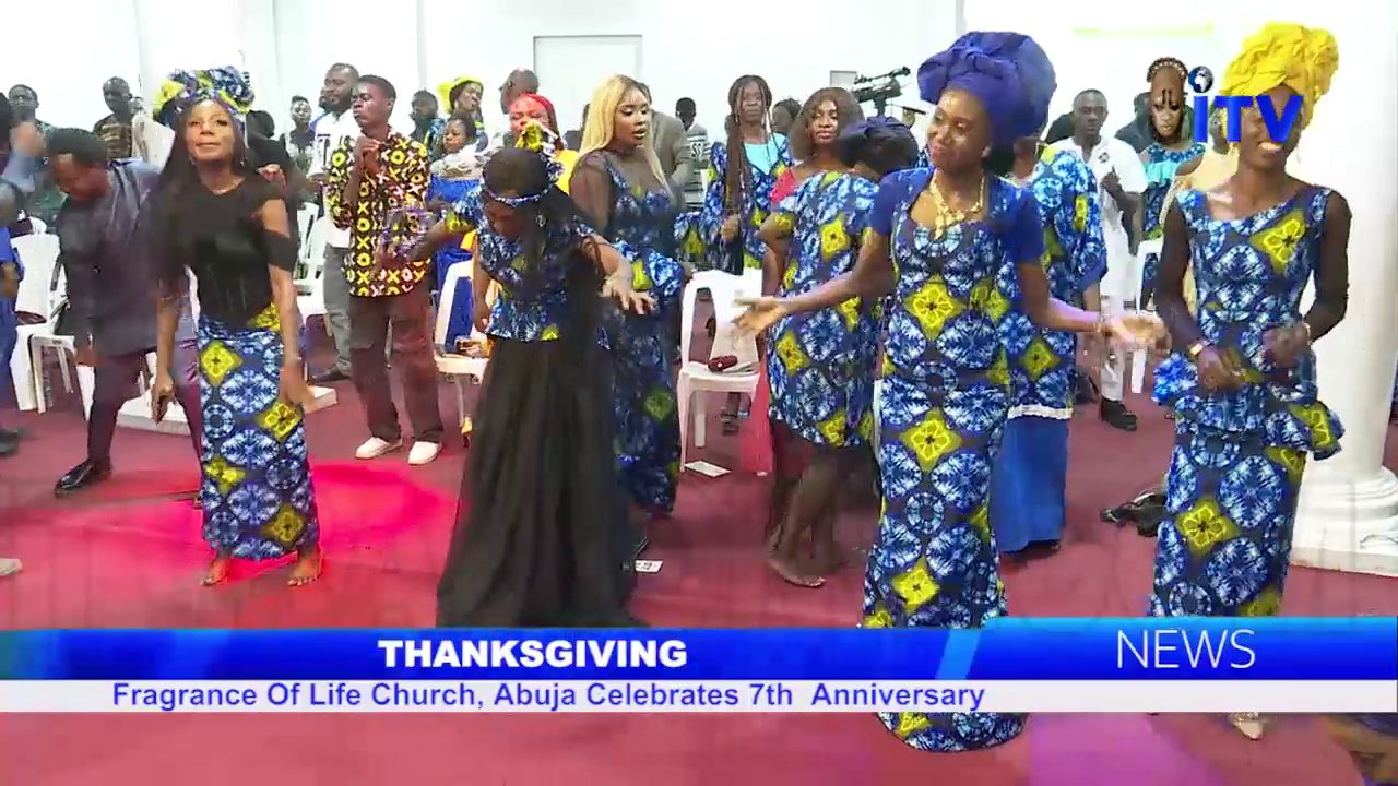 Thanksgiving: Fragrance Of Life Church, Abuja Celebrates 7th Anniversary