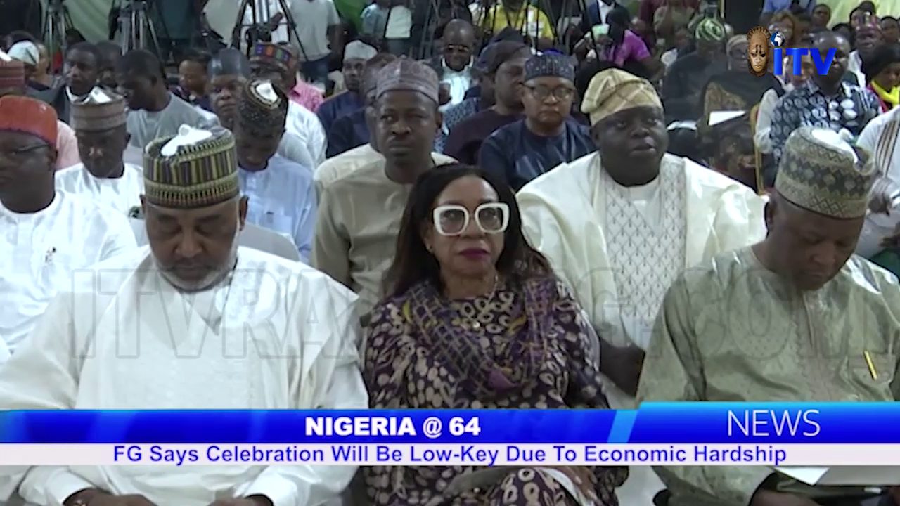 Nigeria @64: FG Says Celebration Will Be Low-Key Due To Economic Hardship