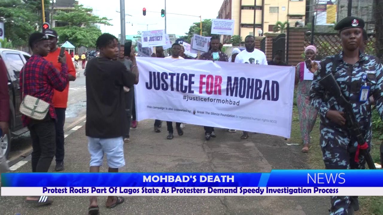 Protest Erupts In Parts Of Lagos As Youths Call For Speedy Investigation Into Mohbad’s Death