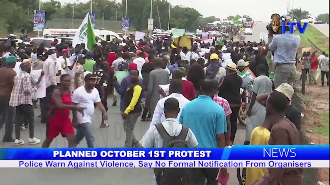 October 1st Protest: Police Warn Against Violence, Say No Formal Notification From Organisers