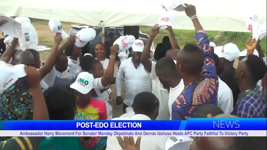 Ambassador Harry Movement For Senator Monday Okpebholo And Dennis Idahosa Hosts APC Party Faithful To Victory Party