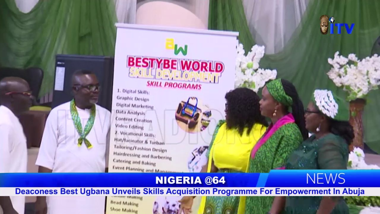 Nigeria @64: Deaconess Best Ugbana Unveils Skills Acquisition Programme For Empowerment In Abuja