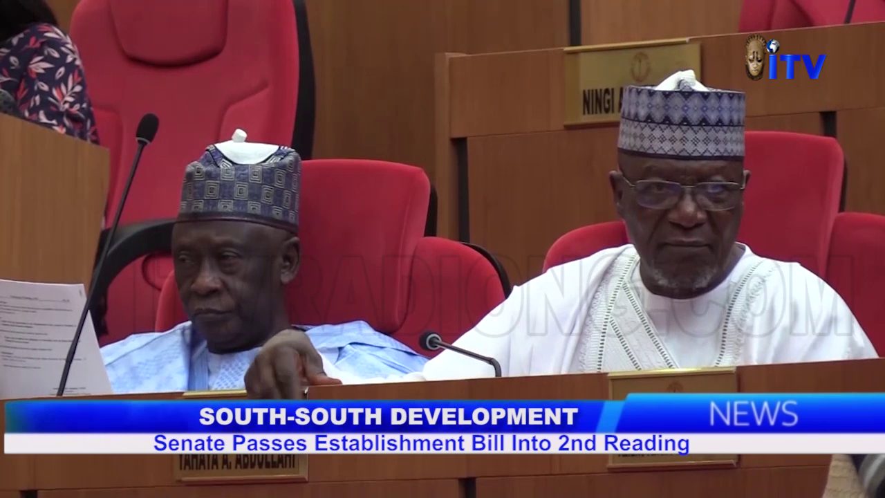 South-South Development: Senate Passes Establishment Bill Into 2nd Reading