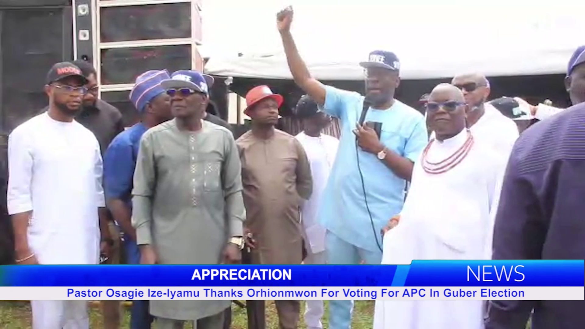 Pastor Osagie Ize-Iyamu Thanks Orhionmwon For Voting For APC In Guber Election