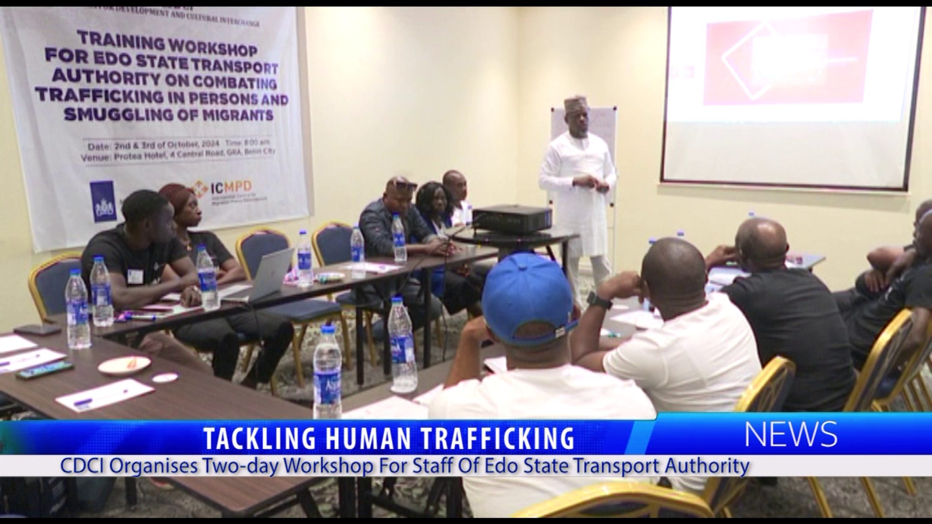 TACKLING HUMAN TRAFFICKING: CDCI Organises Two-day Workshop For Staff Of Edo State Transport Authority