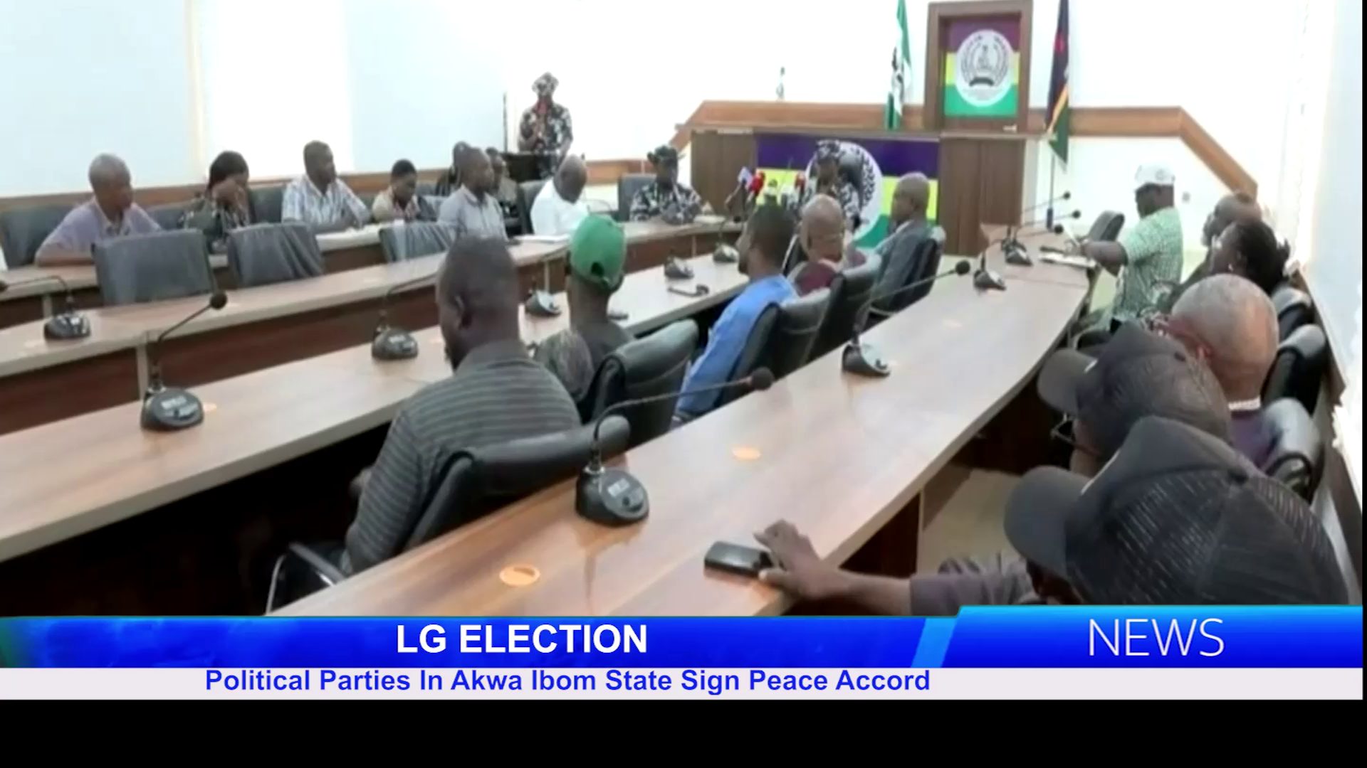 AKWA-IBOM LG ELECTION: Political Parties In Akwa Ibom State Sign Peace Accord