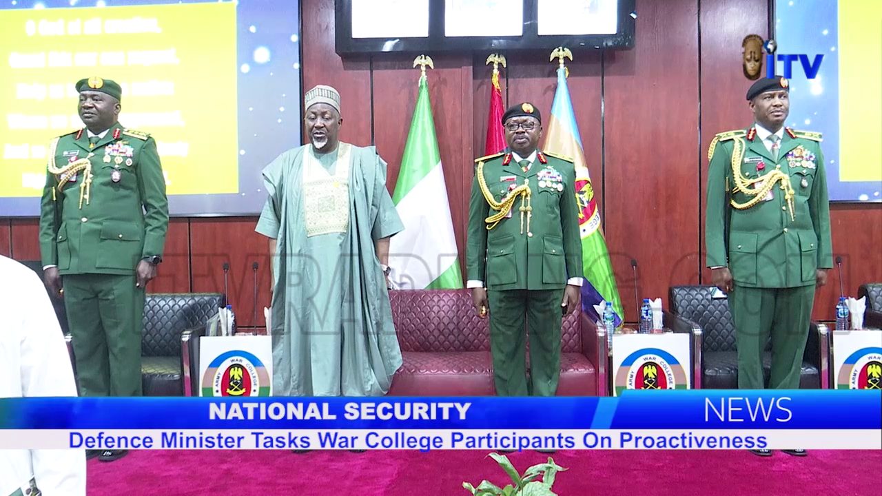 National Security: Defence Minister Tasks War College Participants On Proactiveness