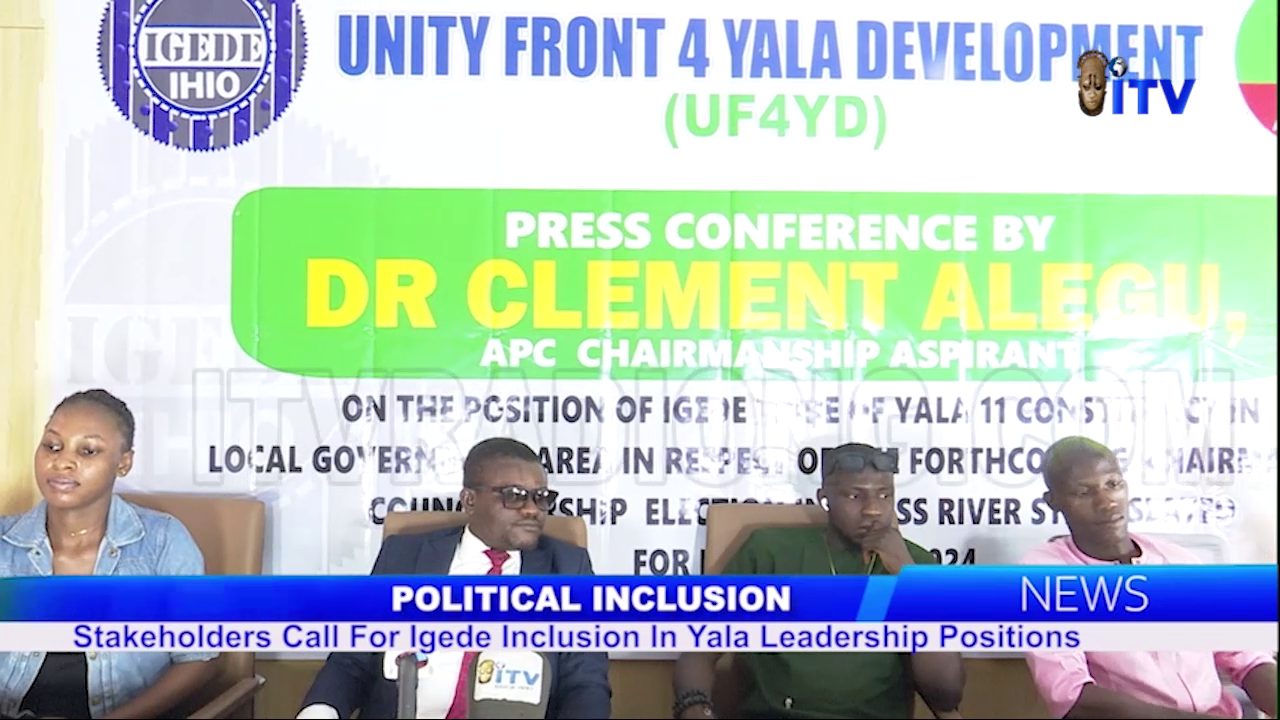 Political Inclusion: Stakeholders Call For Igede Inclusion In Yala Leadership Positions