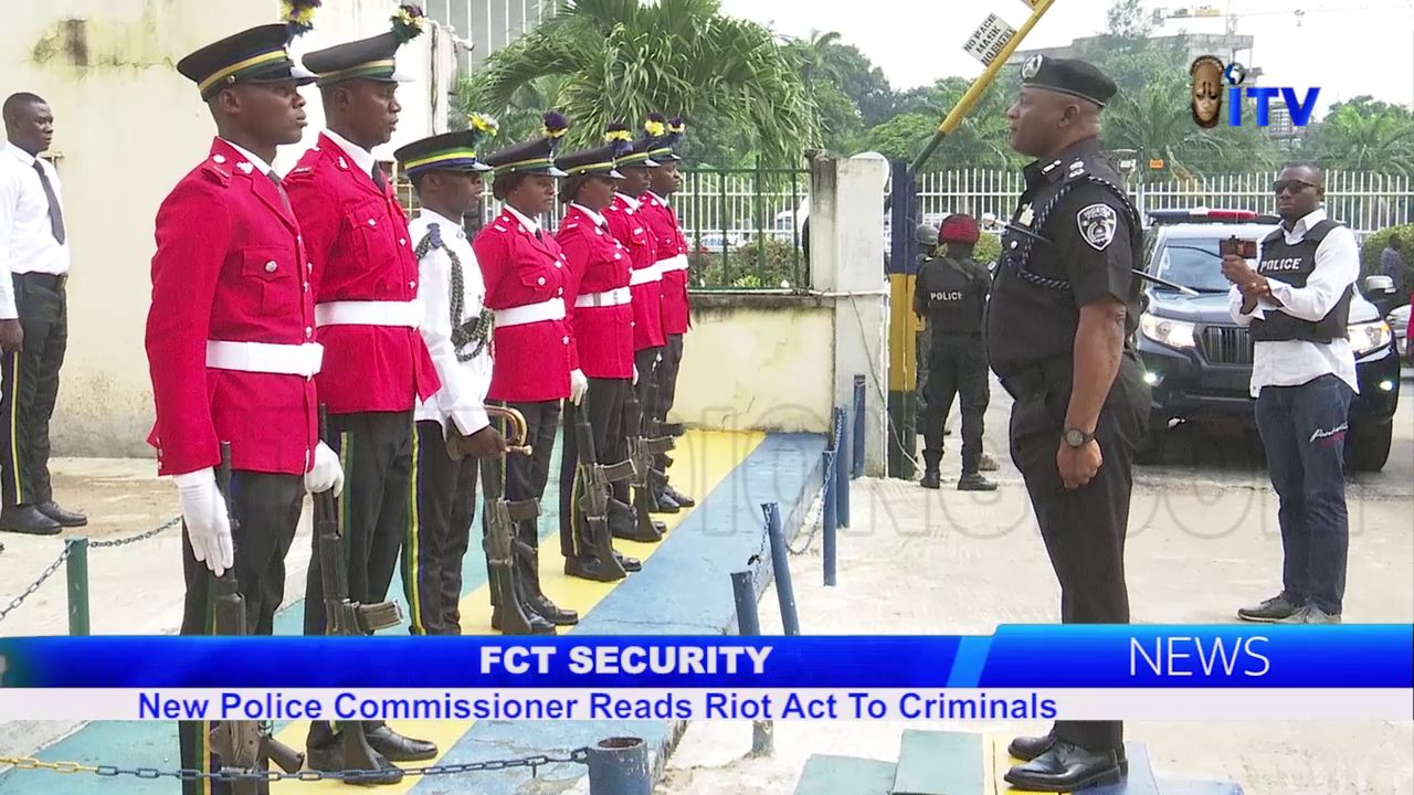 FCT Security: New Police Commissioner Reads Riot Act To Criminals