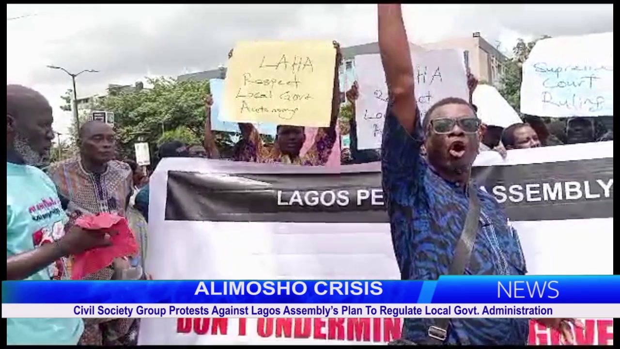 Civil Society Group Protests Against Lagos Assembly’s Plan To Regulate Local Govt. Administration