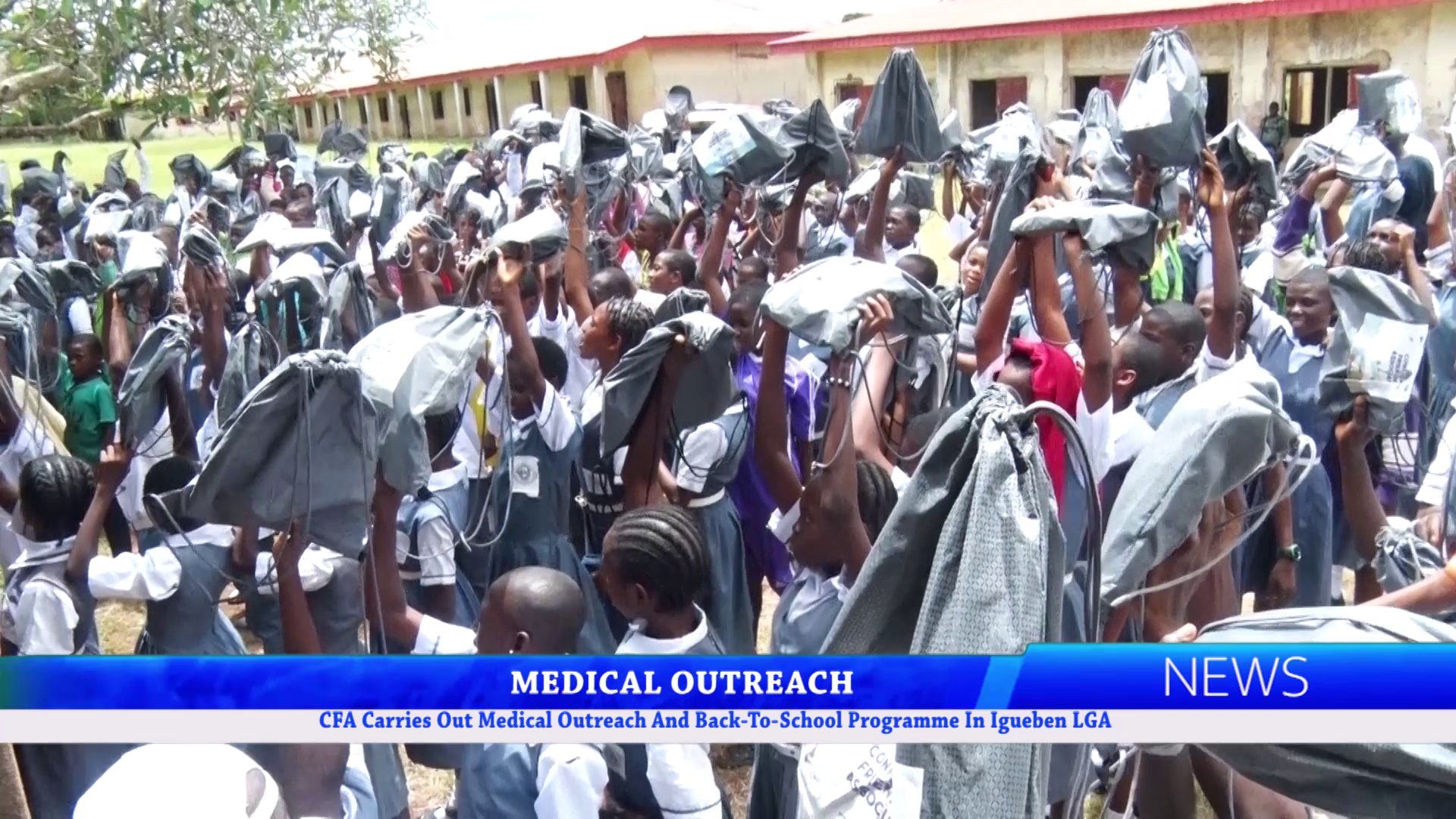 CFA Carries Out Medical Outreach And Back-To-School Programme In Igueben LGA