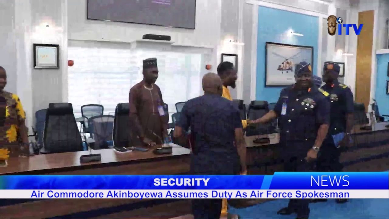 Security: Air Commodore Akinboyewa Assumes Duty As Air Force Spokesman