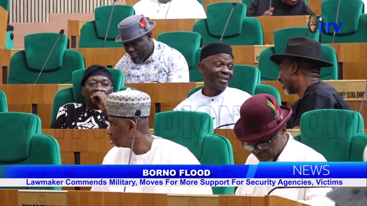 Borno Flood: Lawmaker Commends Military, Moves For More Support For Security Agencies, Victims