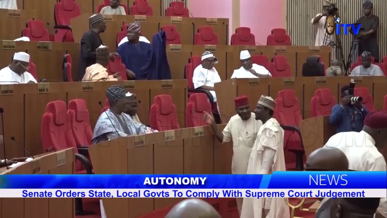 Autonomy: Senate Orders States, Local Govts To Comply With Supreme Court Judgement