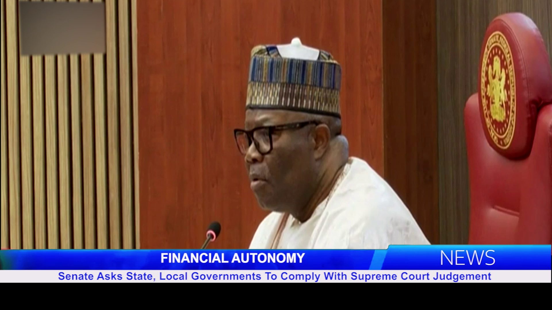 Senate Asks State, Local Governments To Comply With Supreme Court Judgement