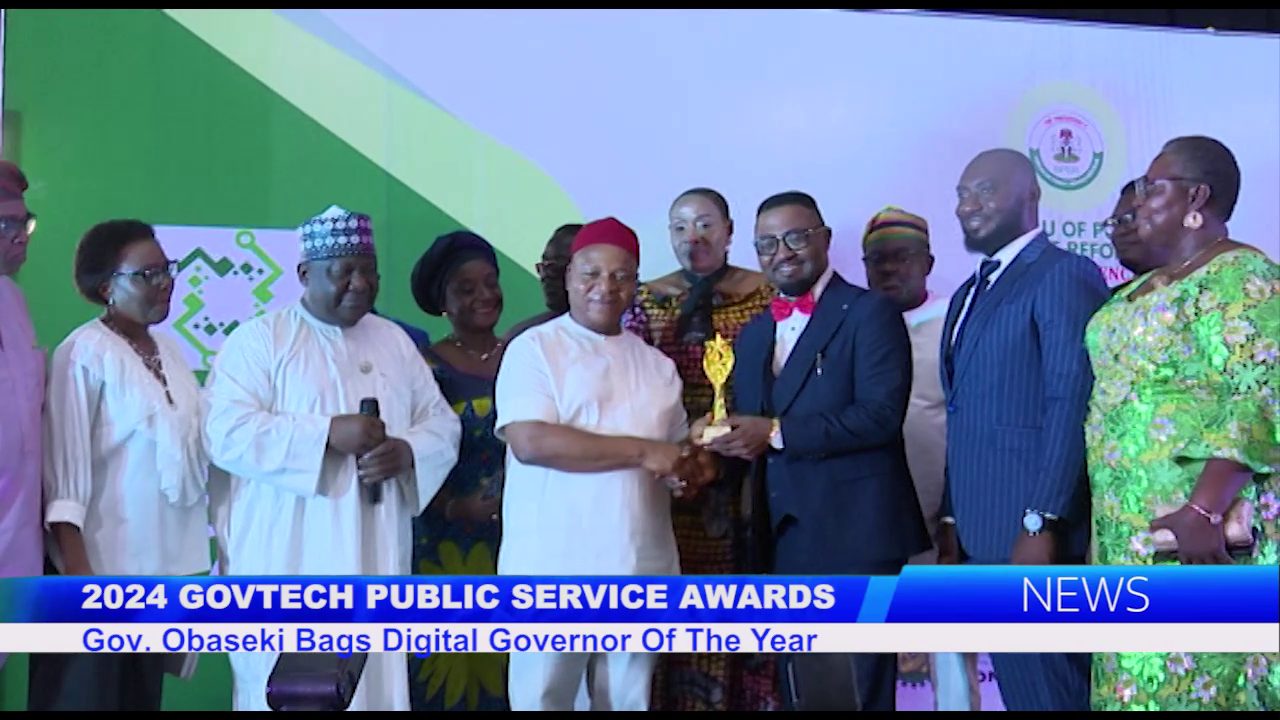 2024 GOVTECH PUBLIC SERVICE AWARDS: Gov. Obaseki Bags Digital Governor Of The Year