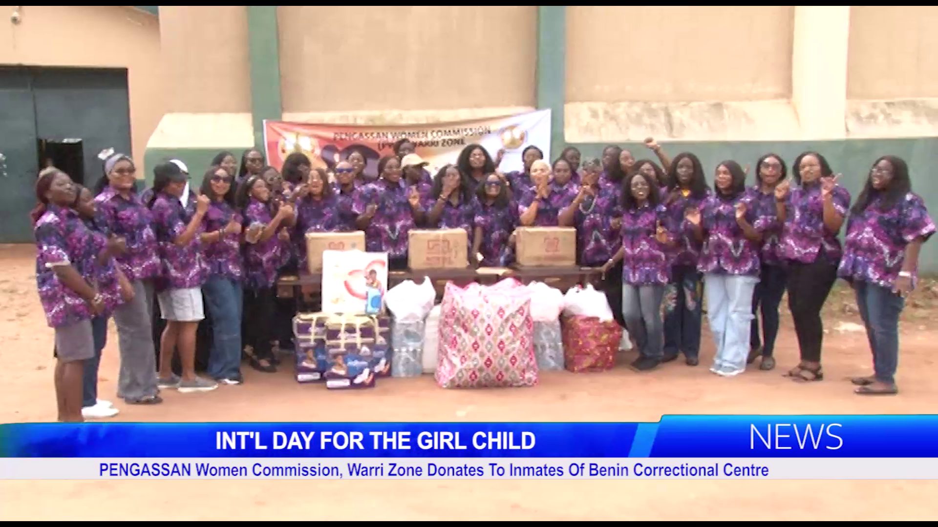 PENGASSAN Women Commission, Warri Zone Donates To Inmates Of Benin Correctional Centre