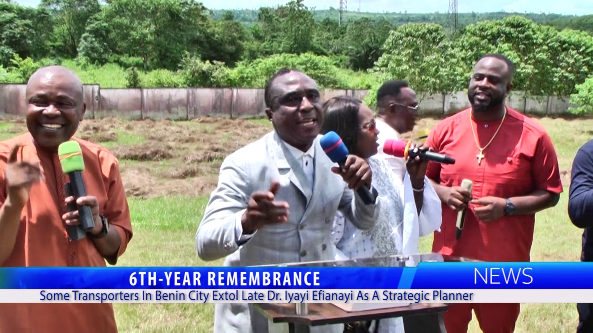 6TH-YEAR REMEMBRANCE: Some Transporters In Benin City Extol Late Dr. Iyayi Efianayi As A Strategic Planner