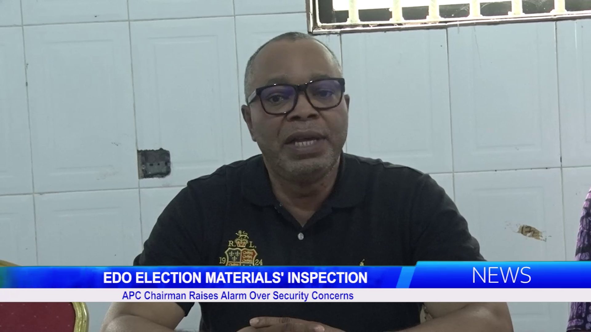 EDO ELECTION MATERIALS’ INSPECTION: APC Chairman Raises Alarm Over Security Concerns