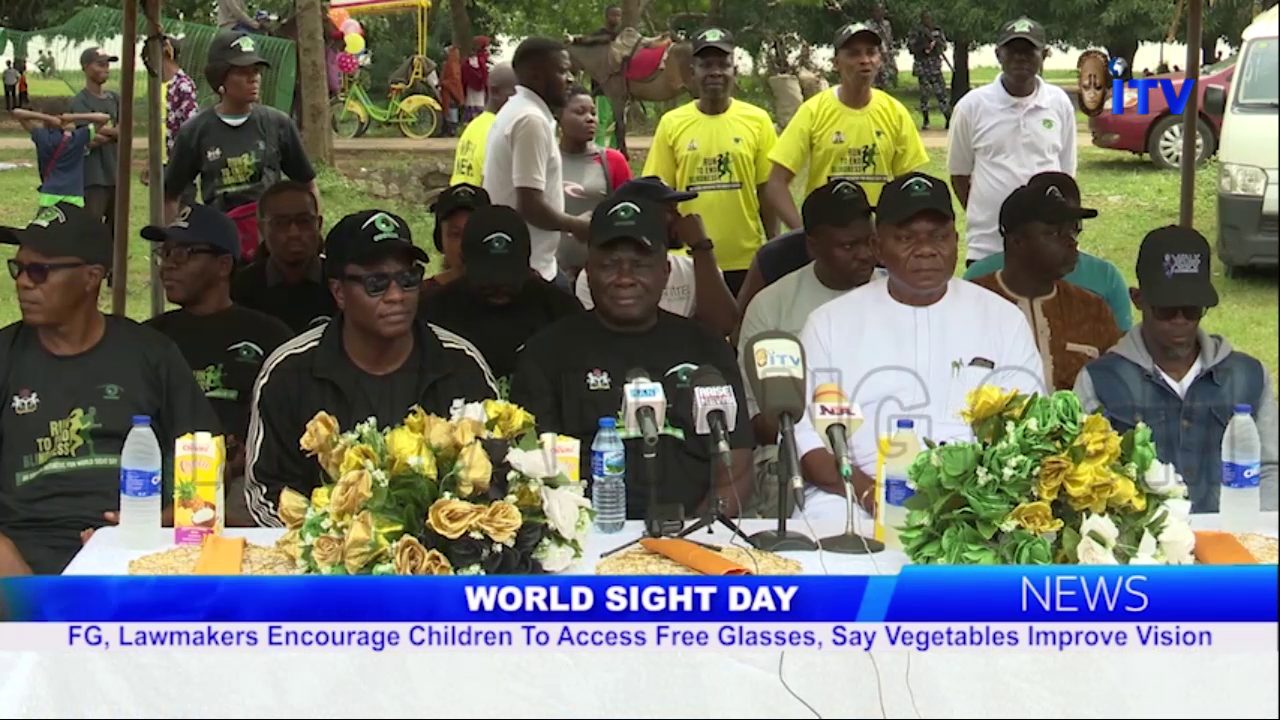 Sight Day: FG, Lawmakers Encourage Children To Access Free Glasses, Say Vegetable Improve Vision