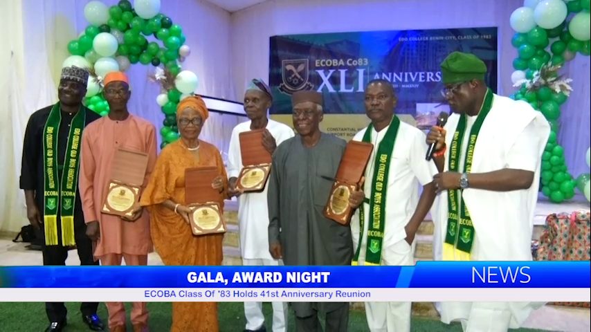 GALA, AWARD NIGHT: ECOBA Class Of ’83 Holds 41st Anniversary Reunion