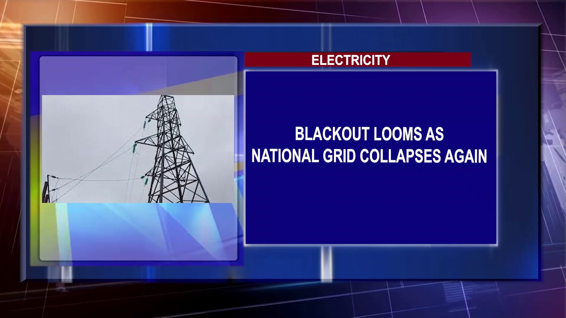 Electricity: Blackout Looms As National Grid Collapses Again